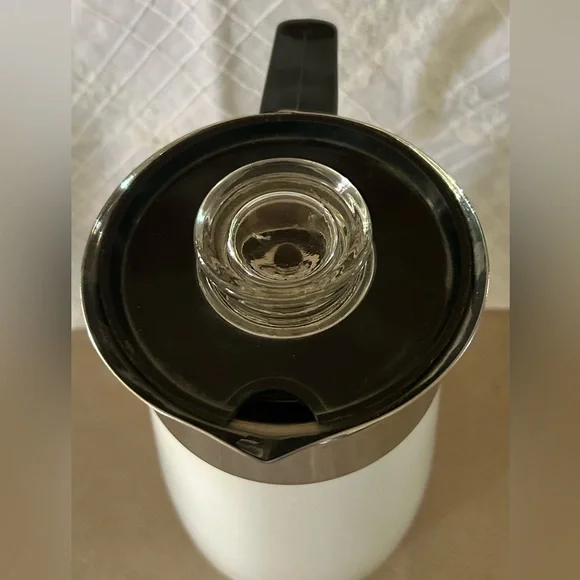 Vintage Corning Ware Blue Cornflower Percolator Coffee Collectible - Picture 3 of 15